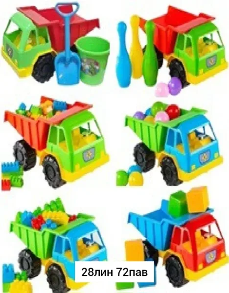 Игрушка-грузовик 6 видов — фото 3