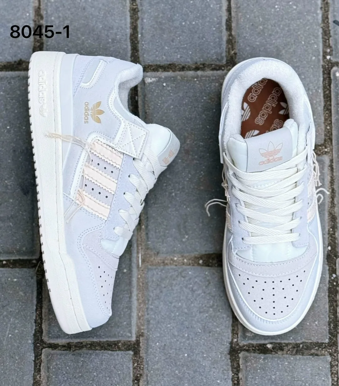 Кроссовки женские Кроссы AdiDas, сетка — фото 4