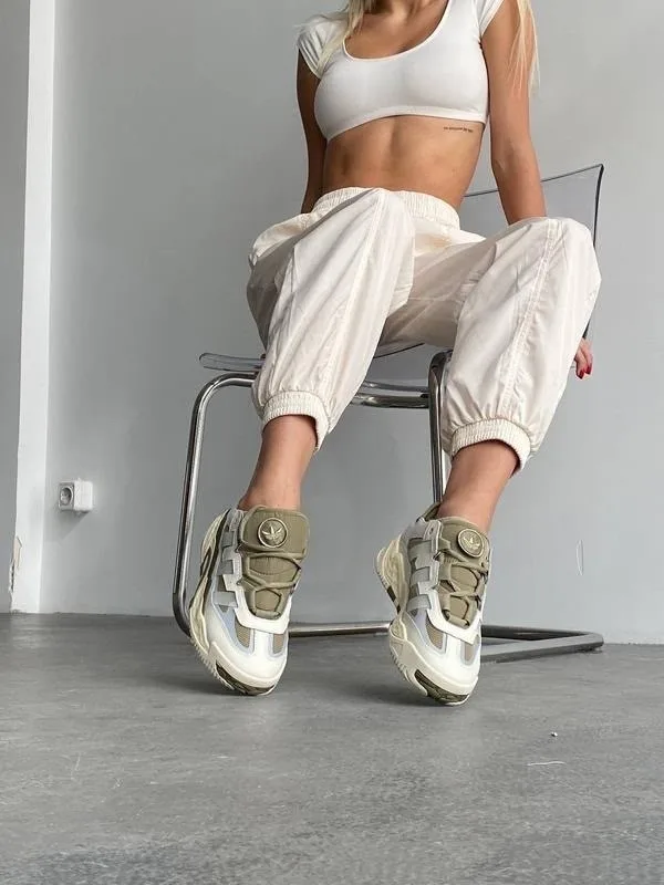 Кроссовки женские Кроссы AdiDas, сетка — фото 6