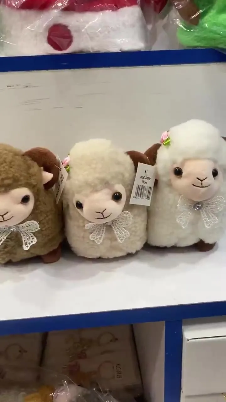 Мягкая игрушка овечка капилка — видео