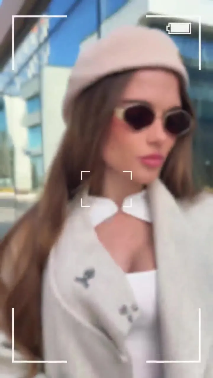 Пальто оверсайз Chrome Hearts кашемир шерсть Серый — видео