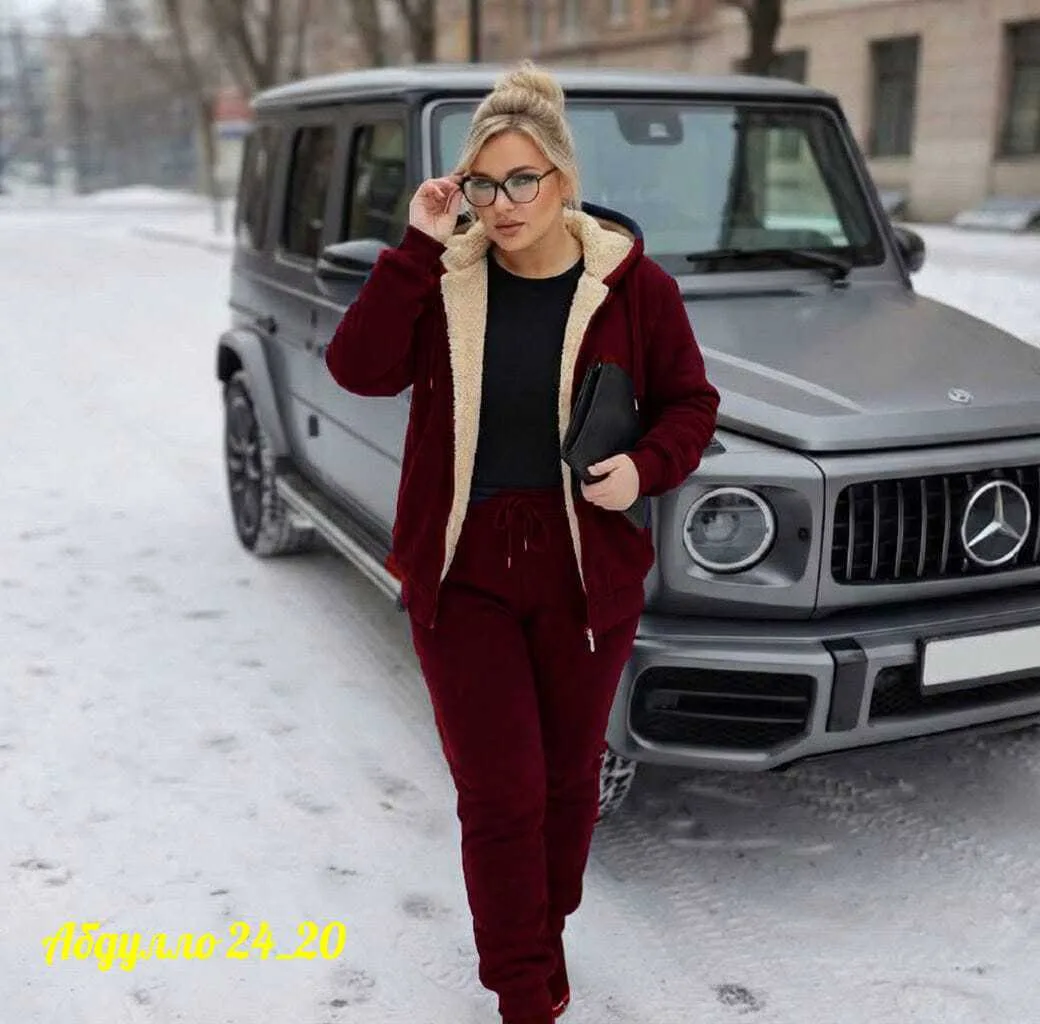 Костюм двойка с флисом и барашком флис + барашка — фото 3