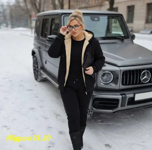 Костюм двойка с флисом и барашком флис + барашка — фото 2