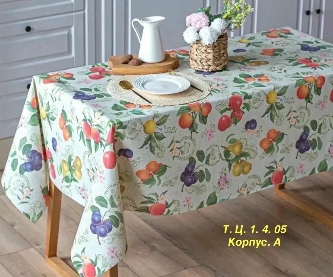 СКАТЕРТЬ. клеeнка — фото 10