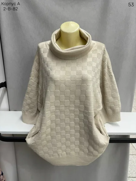 Свитер из 80 хлопка и 20 эластана 80 COTTON, 20 ELASTANE — фото 1