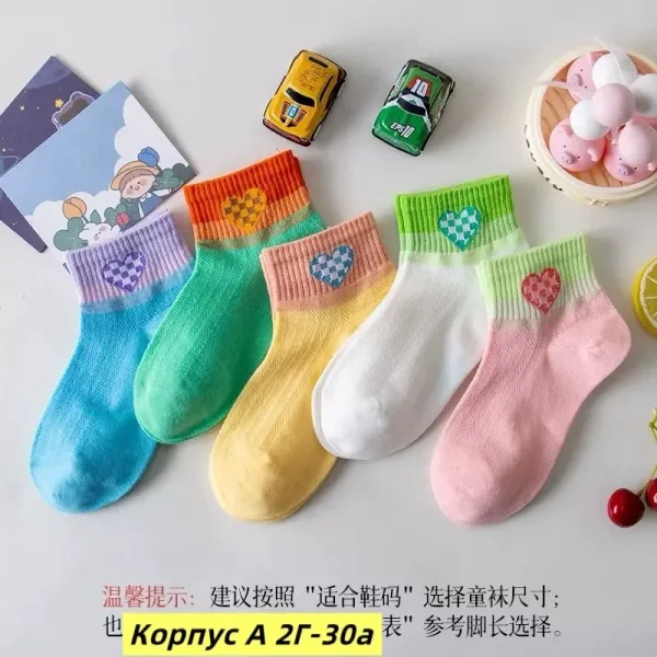Носки для детей из натурального хлопка — фото 2