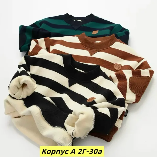 Кофта из флиса и хлопка — фото 7