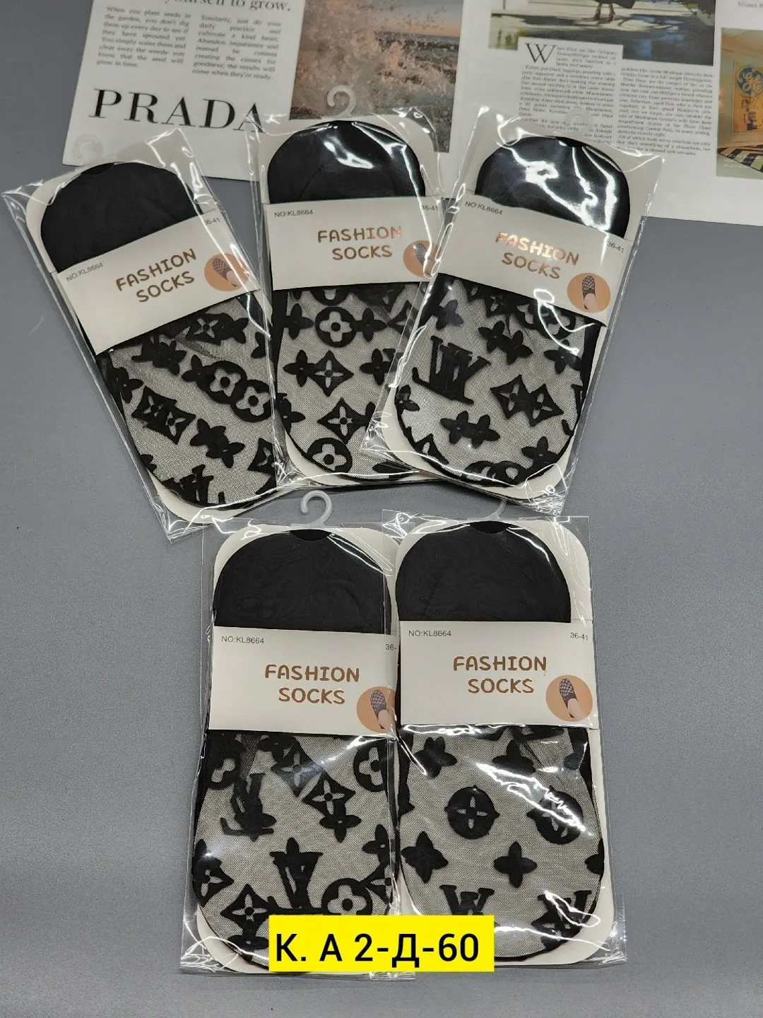 Носки женские из хлопка — фото 2