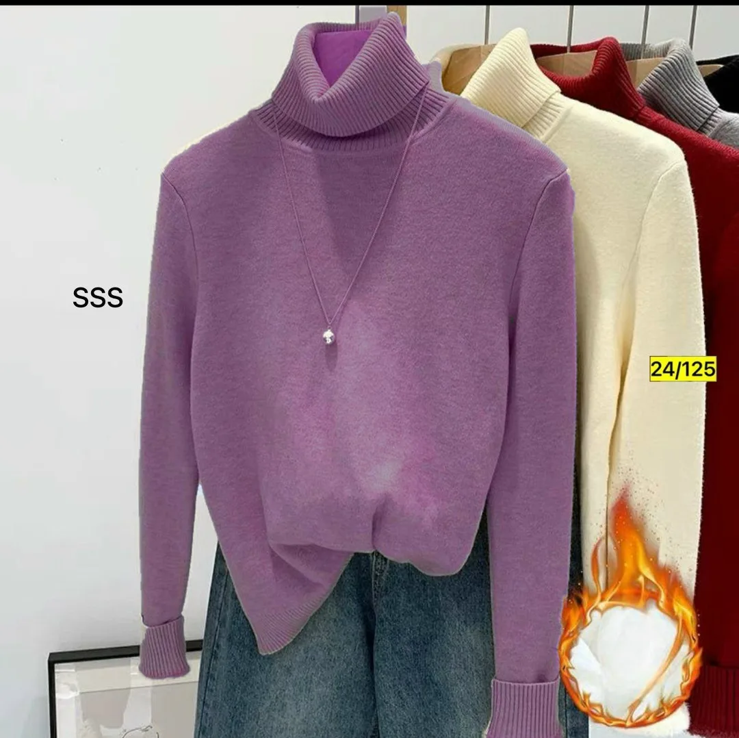 Свитер кашемировый вязаный — фото 6