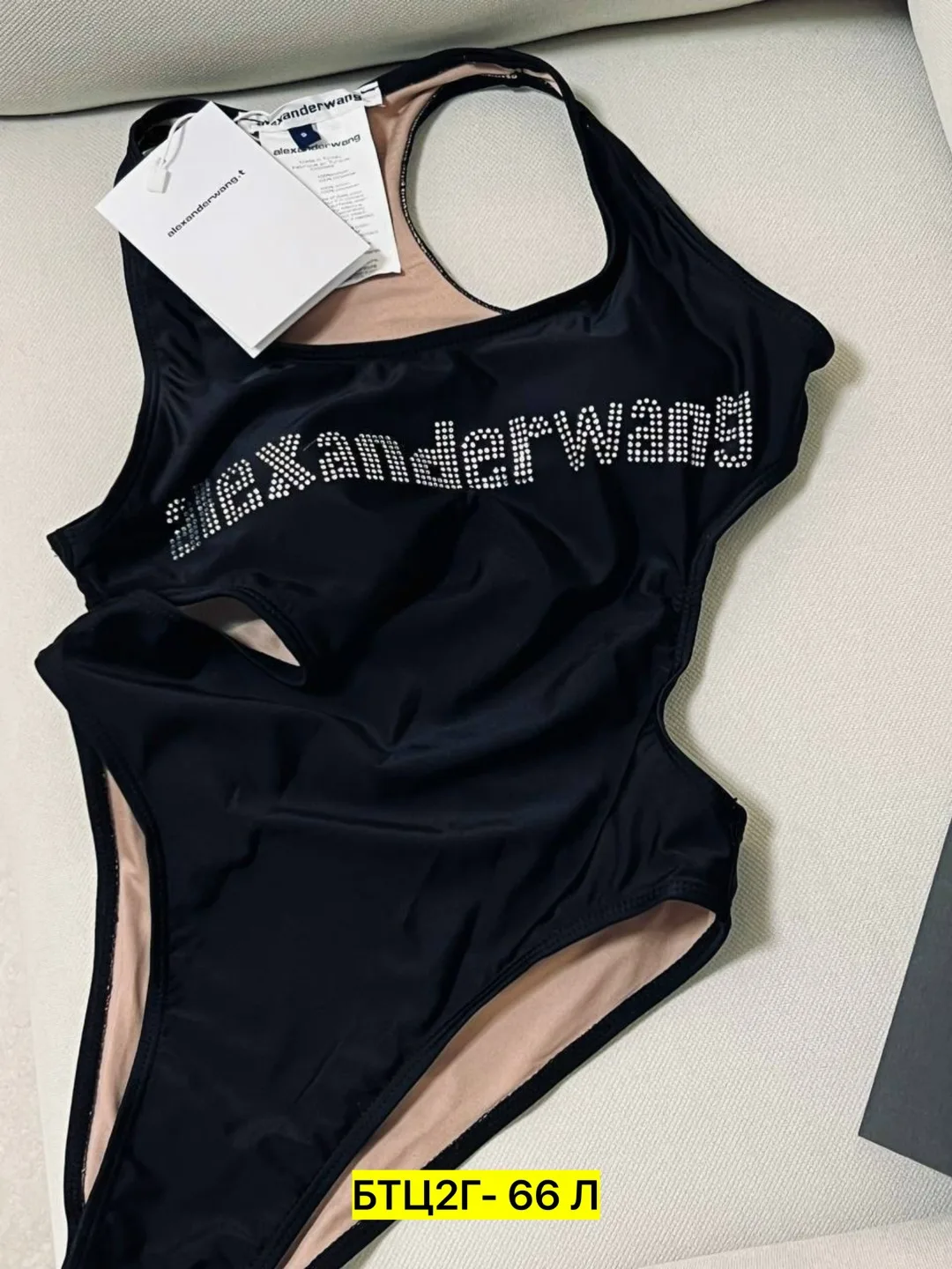 Леггинсы Alexander Wang Купальник, нейлон — фото 7