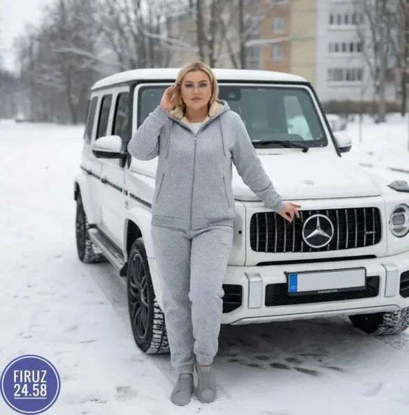 Костюм двойка с флисом и барашком флис + барашка — фото 2