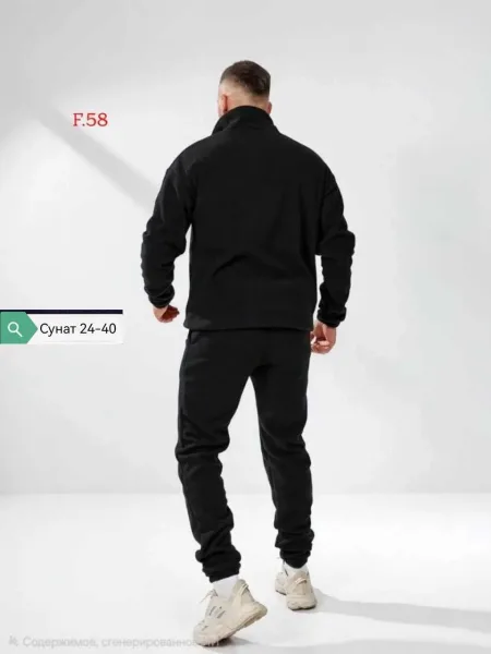 CollectionСпортивный костюм двойка мужскойВ наличии 50 52 54 56 58 60Ткань двухсторонний флис — фото 2