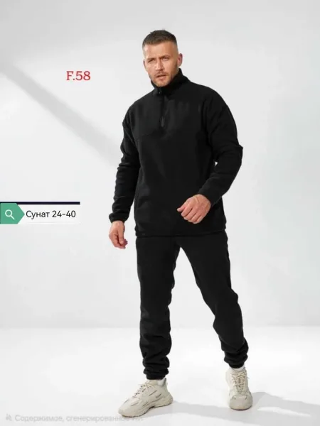 CollectionСпортивный костюм двойка мужскойВ наличии 50 52 54 56 58 60Ткань двухсторонний флис — фото 4