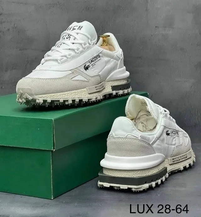 Кроссовки мужские LACOSTE, натуральная замша — фото 7