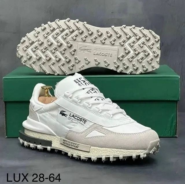 Кроссовки мужские LACOSTE, натуральная замша — фото 9