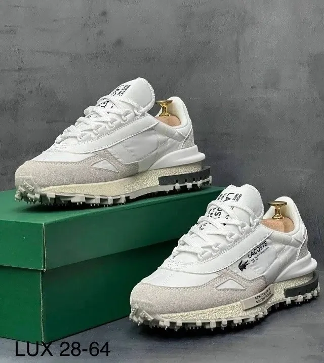 Кроссовки мужские LACOSTE, натуральная замша — фото 13