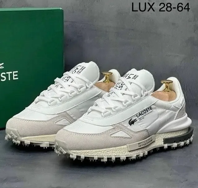 Кроссовки мужские LACOSTE, натуральная замша — фото 14