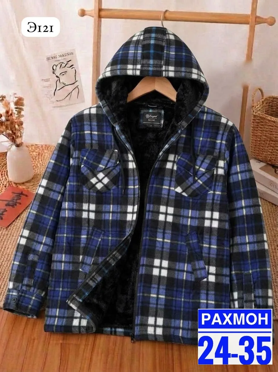 Рубашка на меху 899 — фото 1