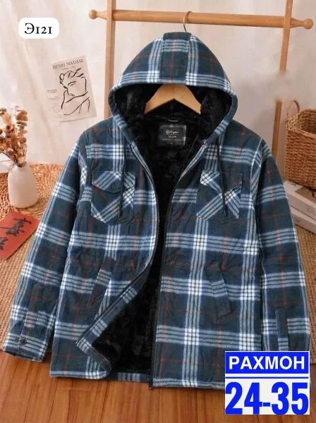 Рубашка на меху 899 — фото 5