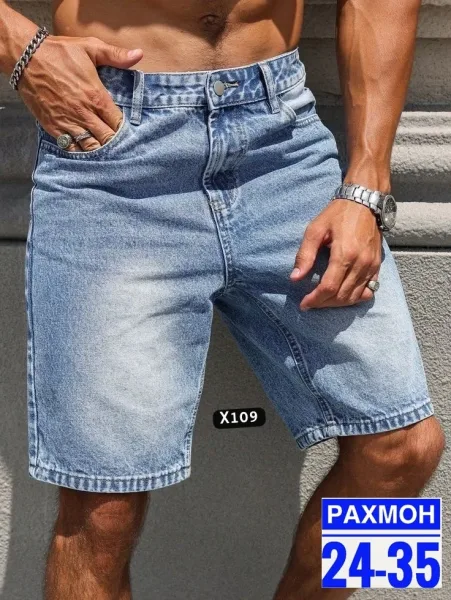 Шорты, джинсовые — фото 2