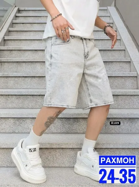 Шорты, джинсовые — фото 3
