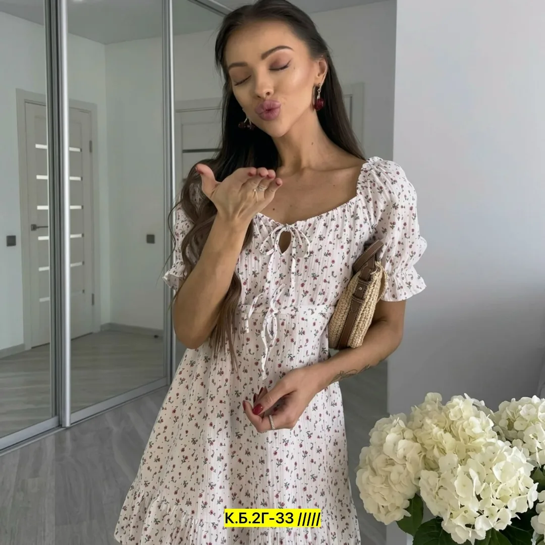 Платье из ткани Прадо — фото 9