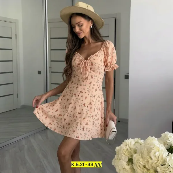 Платье из ткани Прадо — фото 11