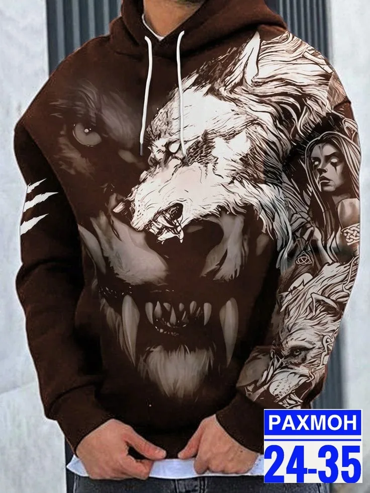 Толстовка мужская из флиса — фото 1