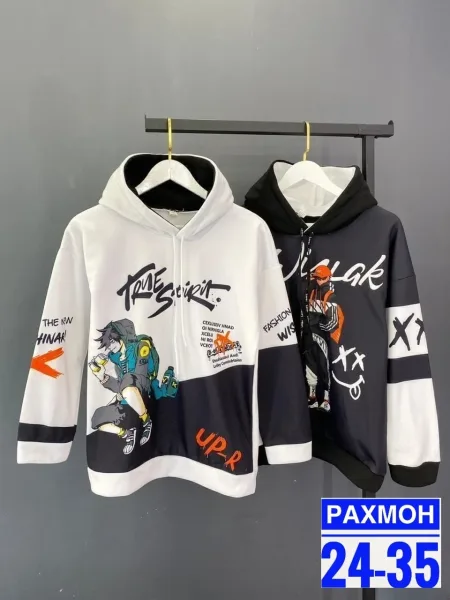 Толстовка мужская из флиса — фото 5