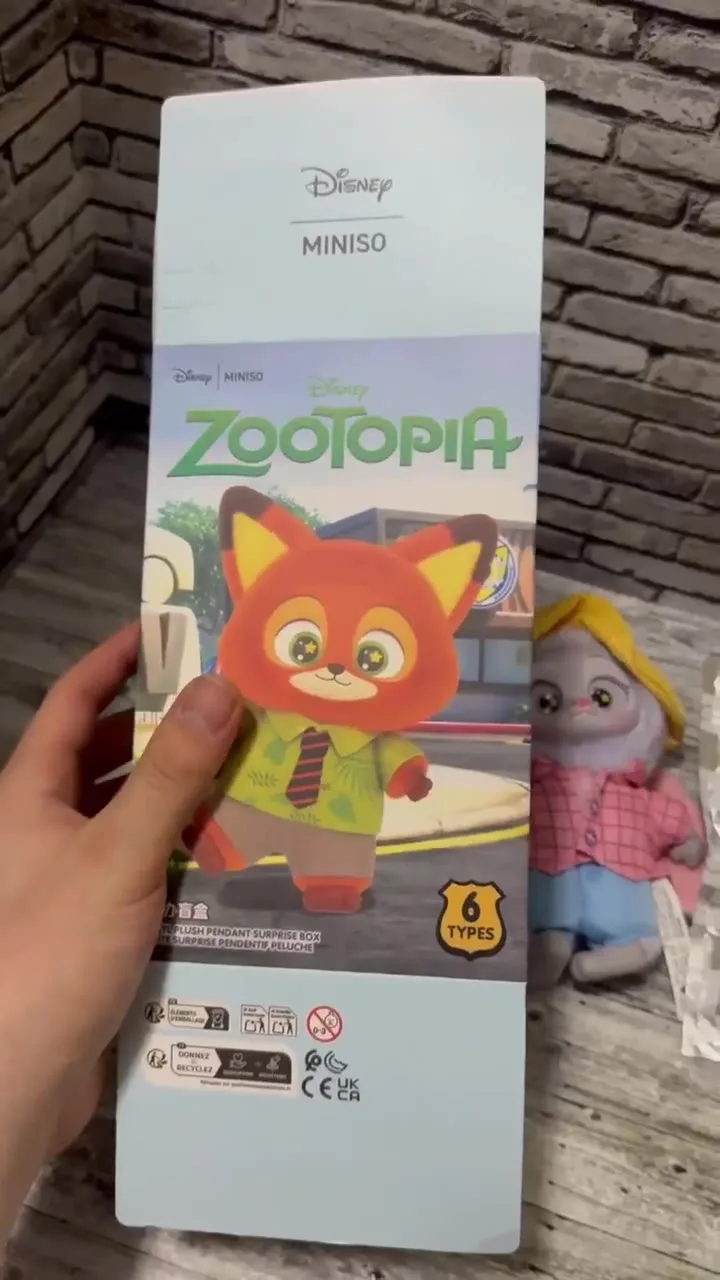 Игрушка тканевая Зверополис — видео