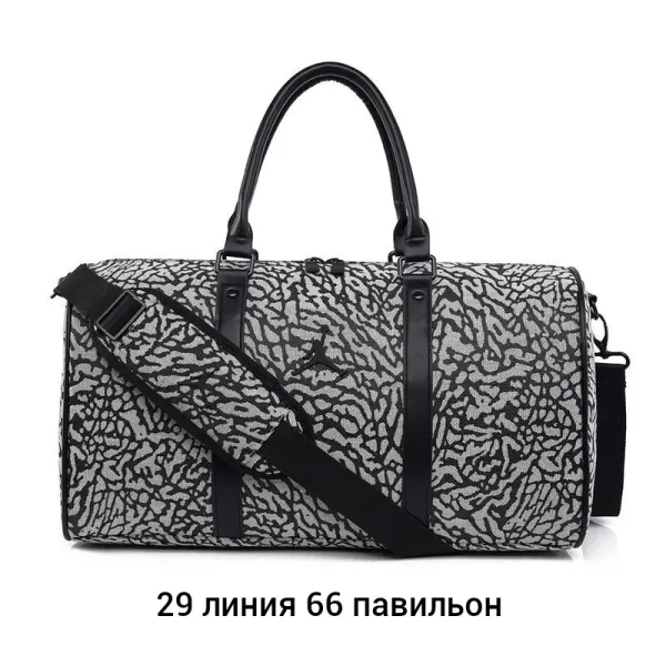 Спортивная сумка из эко кожи дорогой эко кожа — фото 9