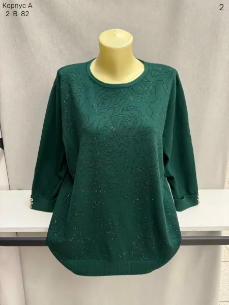 Свитер из 80 хлопка и 20 эластана 80 COTTON, 20 ELASTANE — фото 8