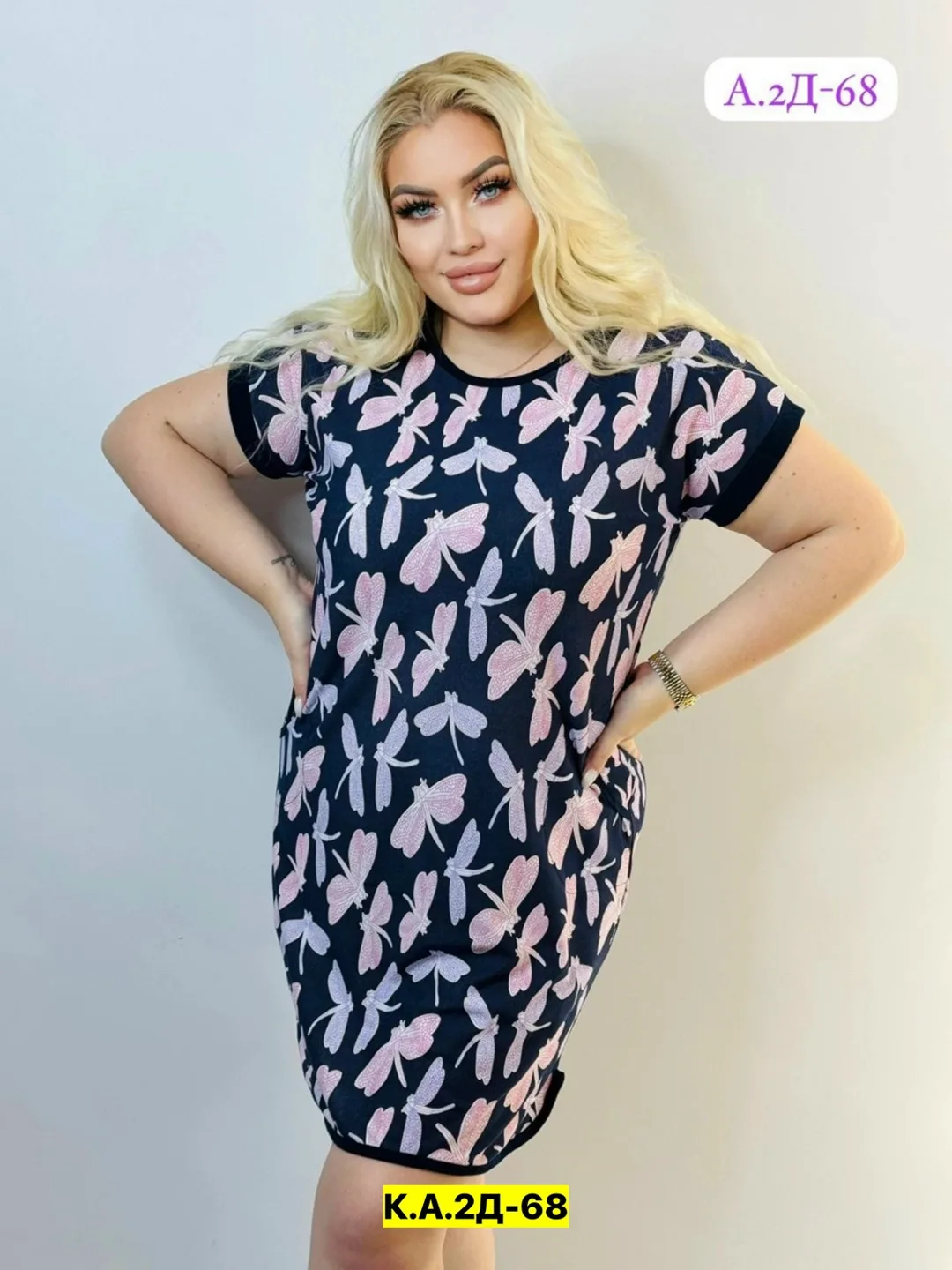 Туника, хлопок — фото 16