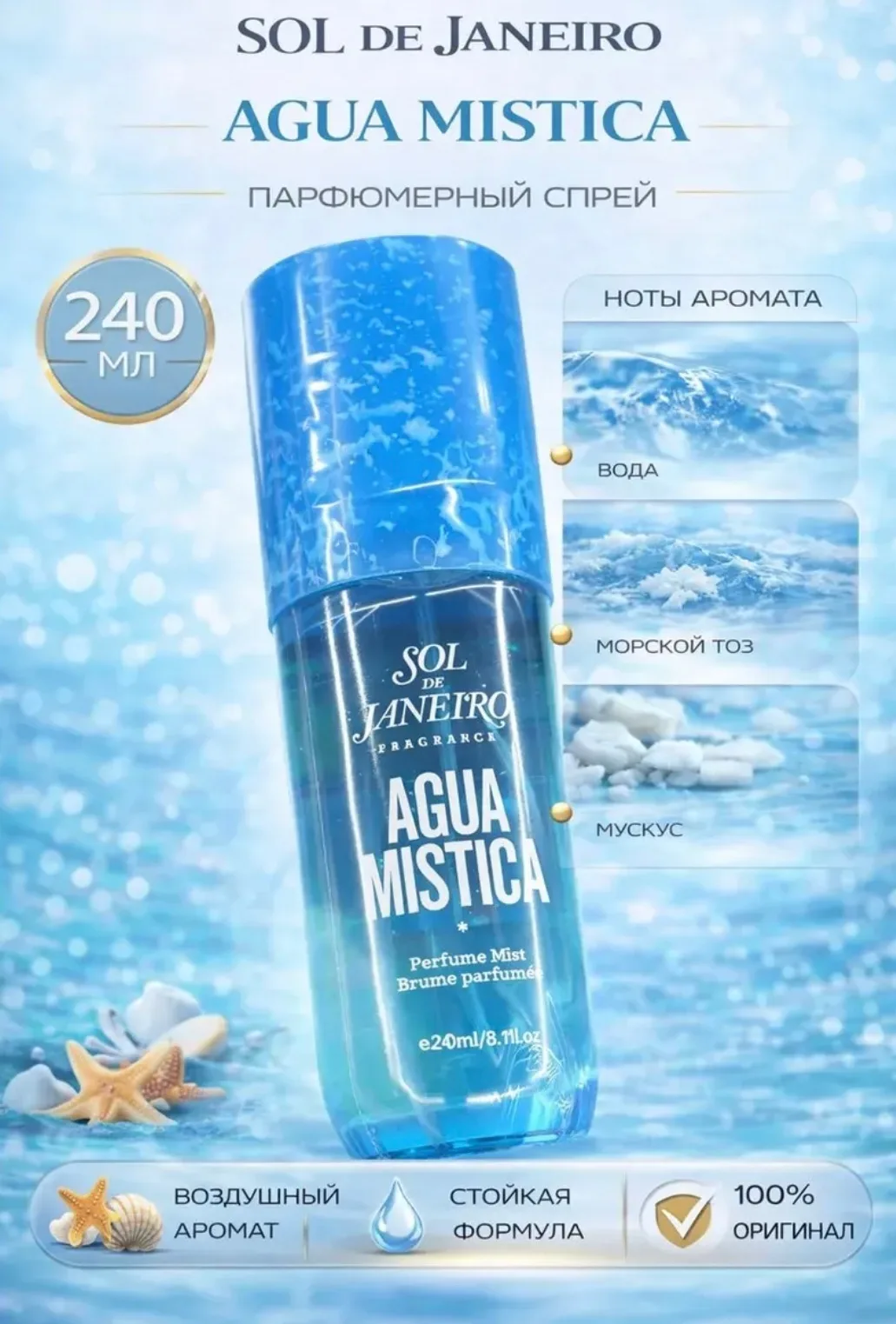 Клатч Sol De Janeiro Perfume Мист для тела — фото 4