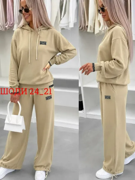 Новый модели Костюм двойка универсальный посадка на любой фигуру Ткань флис --56-58Супер — фото 2