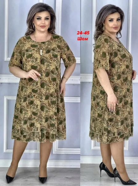 Платье из шифона — фото 7