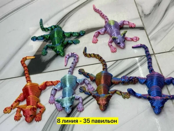 Игрушка 3D кошка свинкс — фото 7
