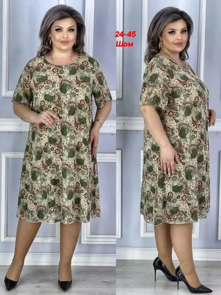 Платье из шифона — фото 6