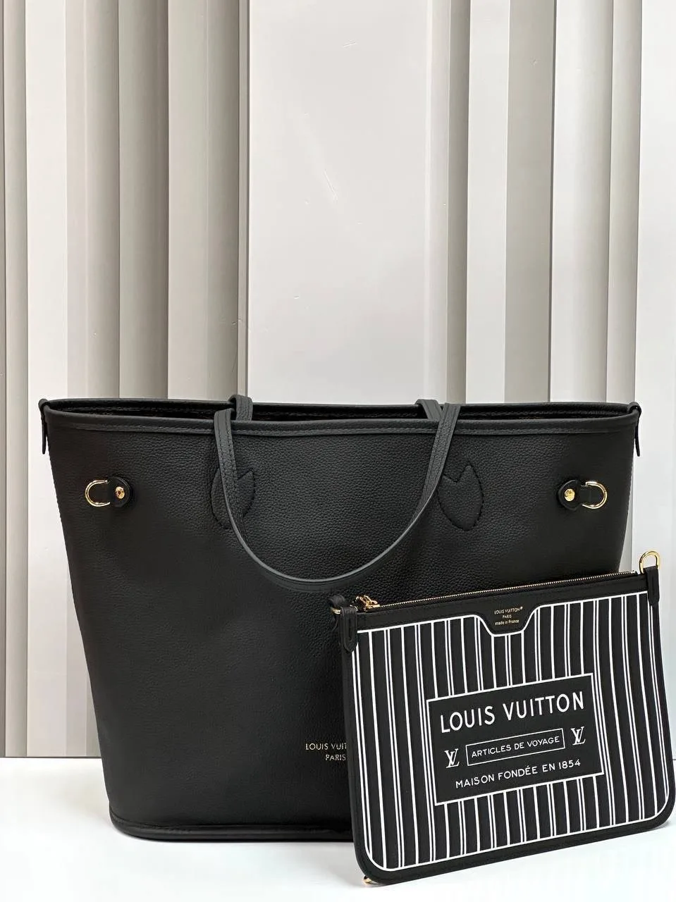 LOUISVUITTON, сумка из канвы и натуральной кожи — фото 8