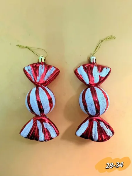 Набор новогодних игрушек 2 штуки — фото 3