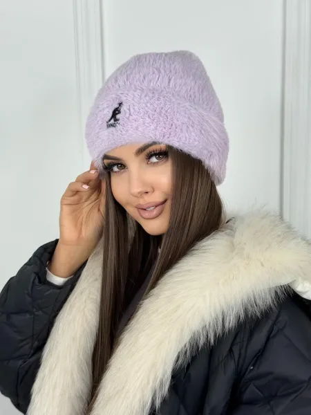 Шапка Kangol FURGORA CUFF BEANIE IVORY Белый — фото 46