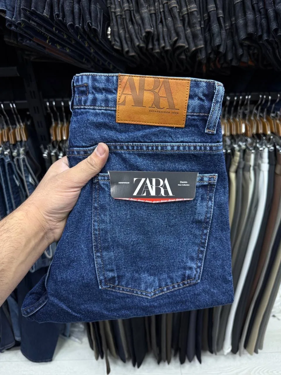 Джинсы-бананы ZARA — фото 5