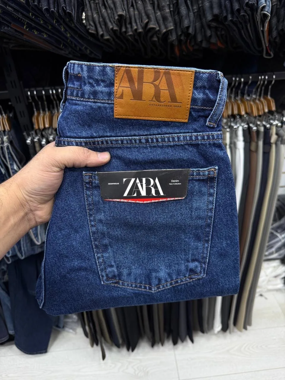 Джинсы-бананы ZARA — фото 7