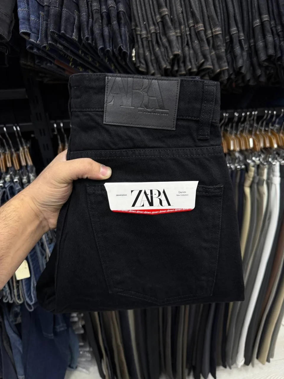Джинсы-бананы ZARA — фото 8