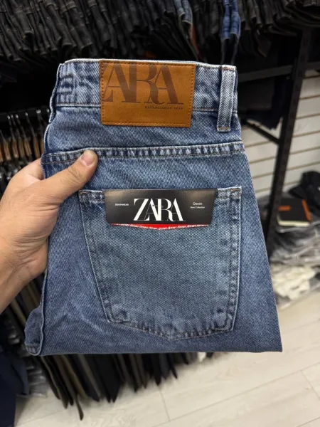 Джинсы-бананы ZARA — фото 3