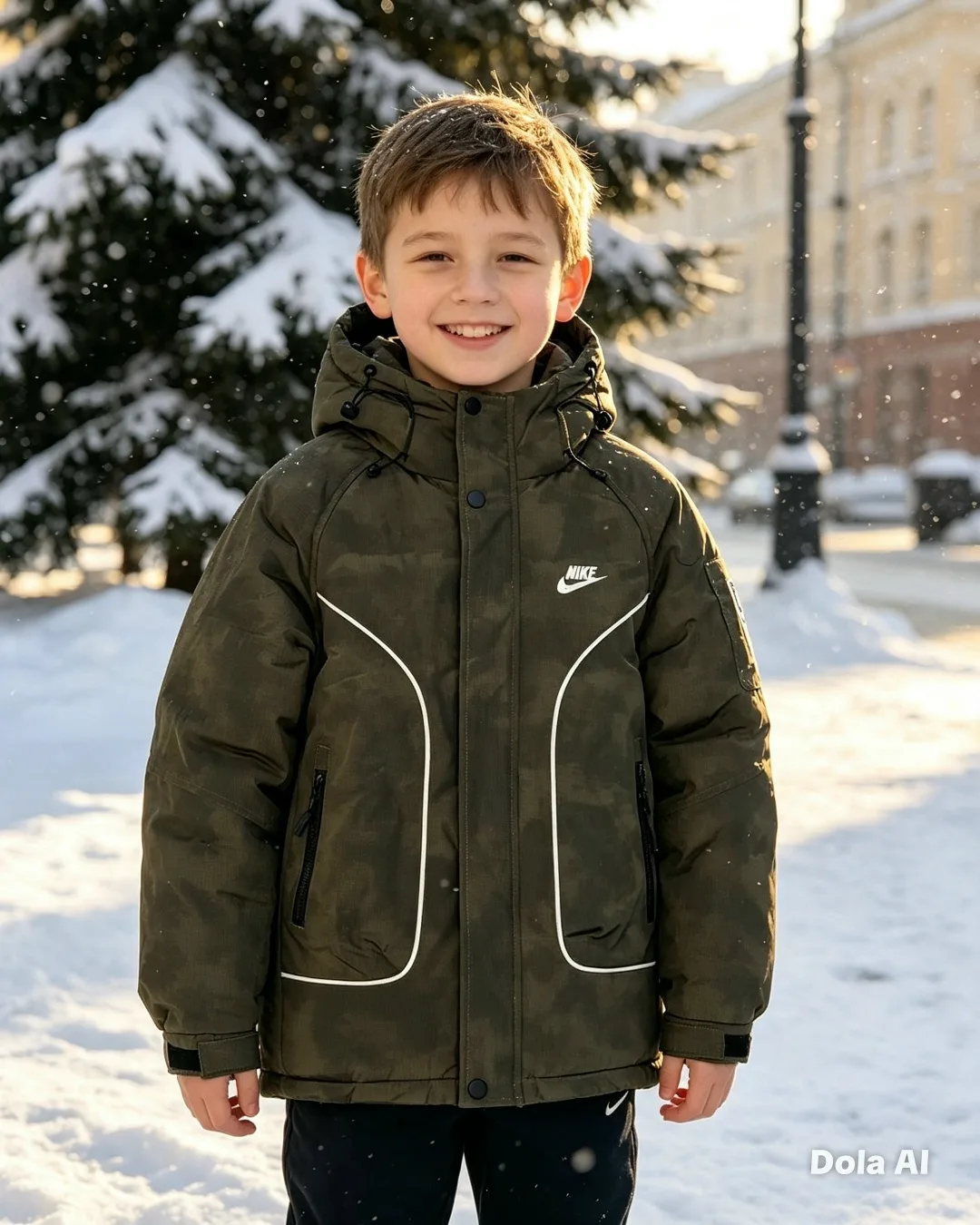 Куртка зимняя с мембраной и утеплителем холлофайбер — фото 4