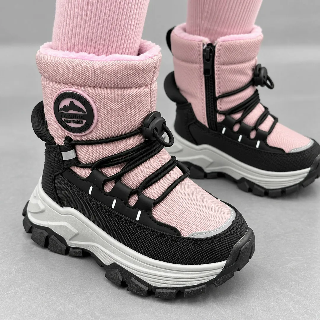 Сапоги зимние из эко-кожи — фото 4
