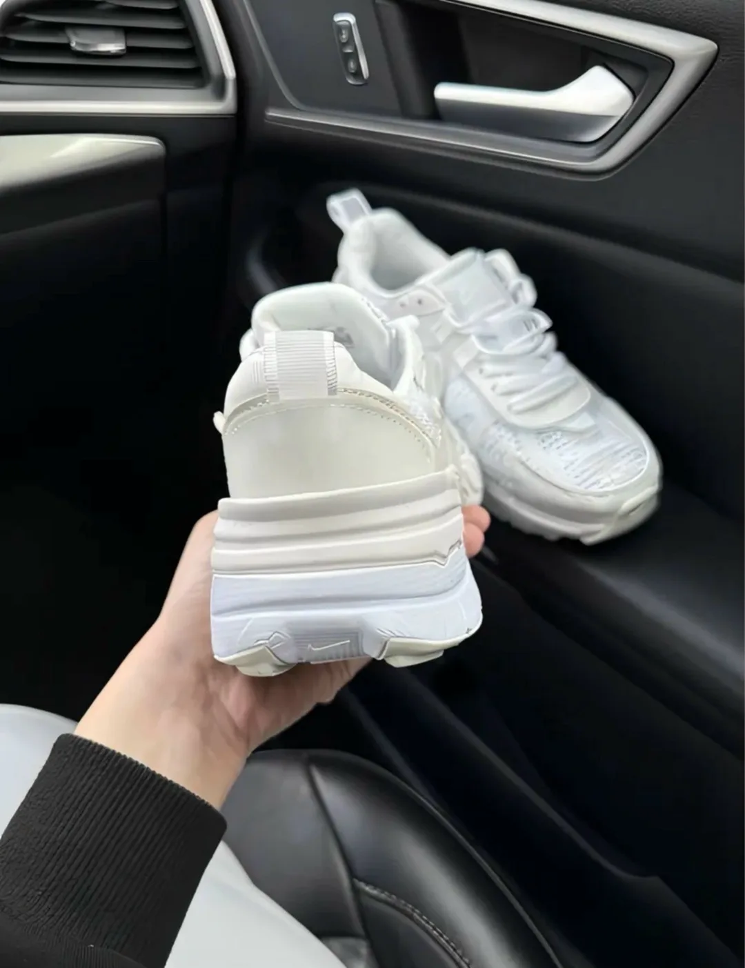 Кроссовки кожаные — фото 11