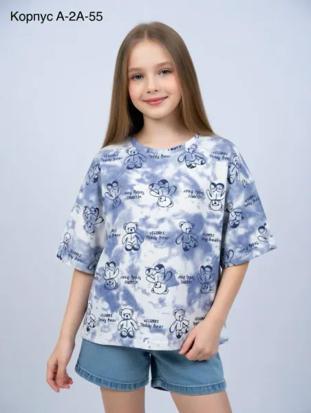 Модная футболка из натурального хлопка — фото 9