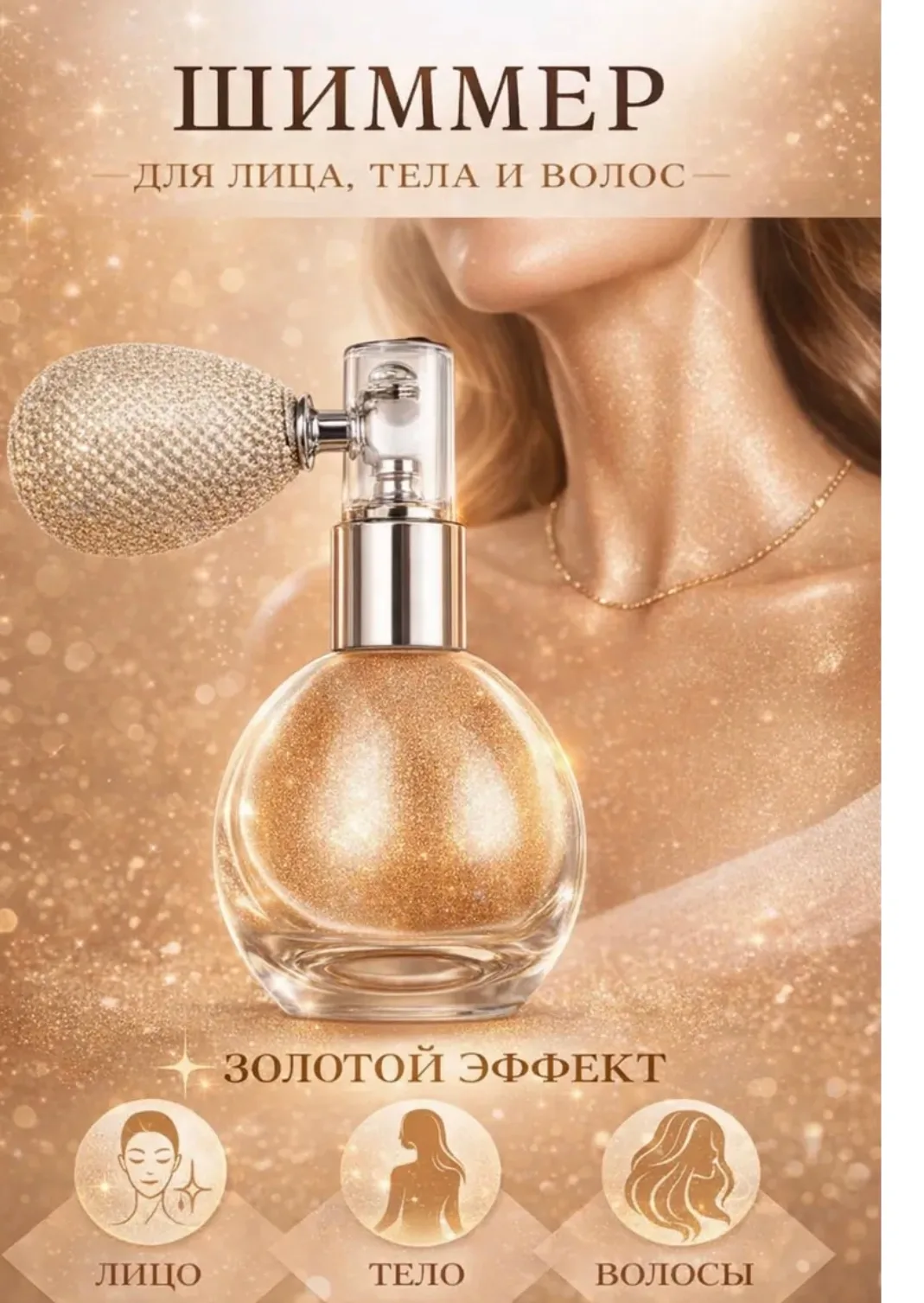 Smoky Eyes Хайлайтер шиммер для лица и тела — фото 1